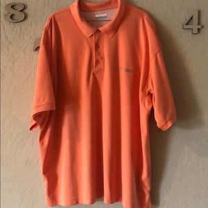 Coral Men’s Columbia Shirt
